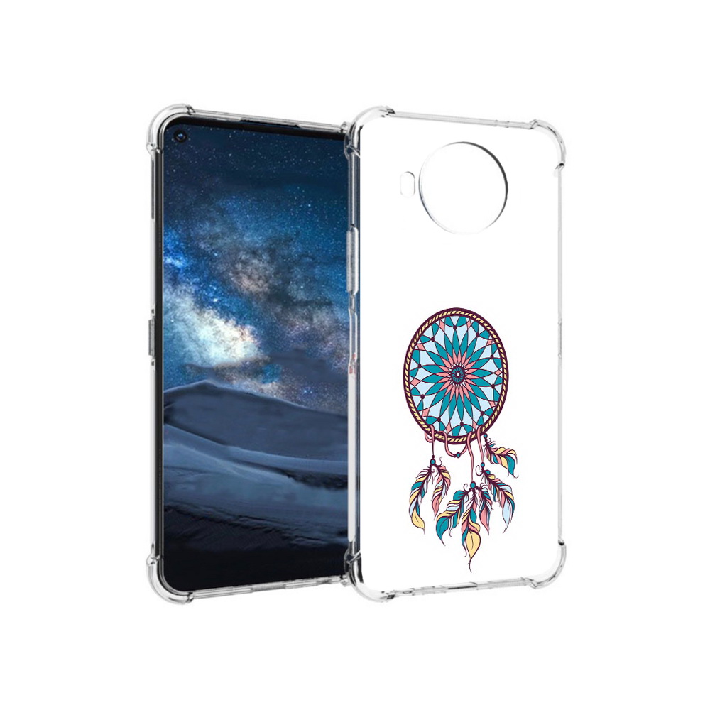 

Чехол MyPads Tocco для Nokia 8.3 ловец снов синий (PT227053.110.443), Прозрачный, Tocco