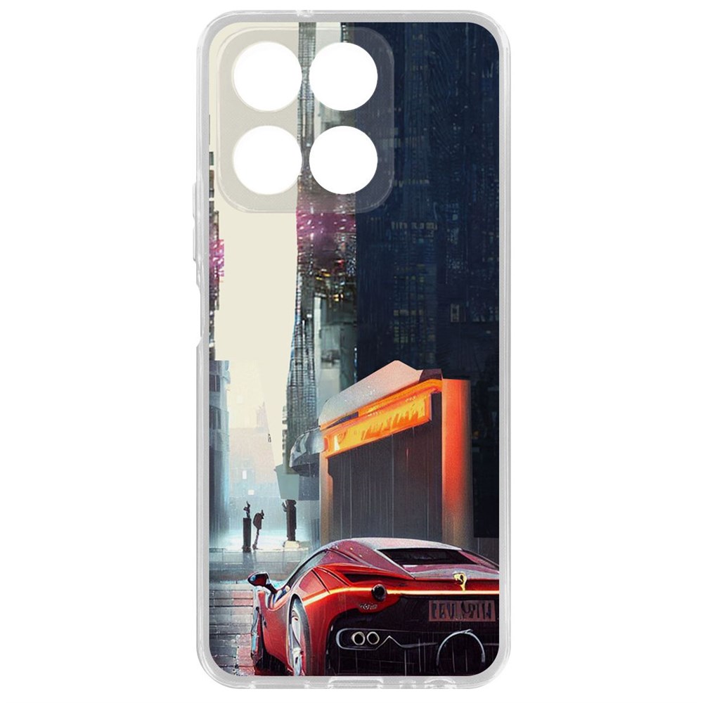 

Чехол-накладка Case Сити для Honor X8a, Прозрачный