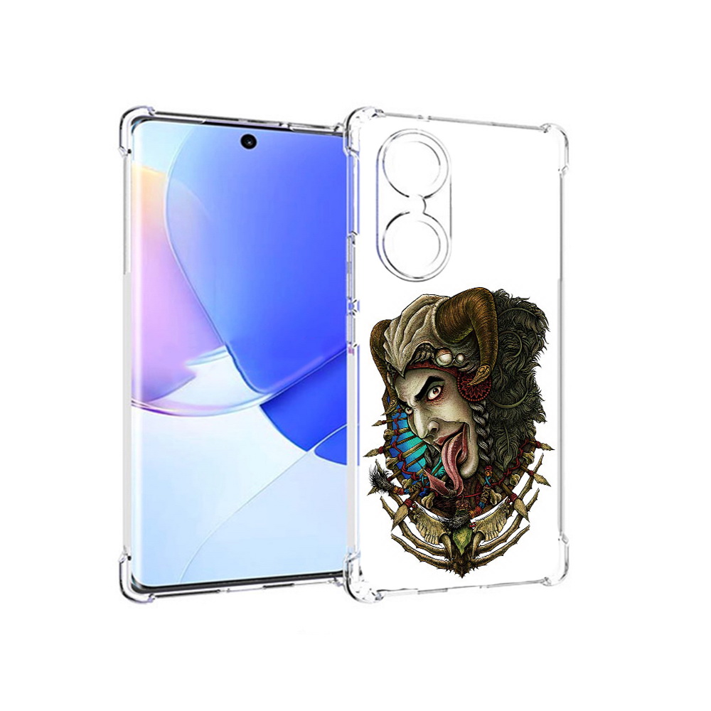 

Чехол MyPads Tocco для Honor 60 длинный язык, Прозрачный, Tocco