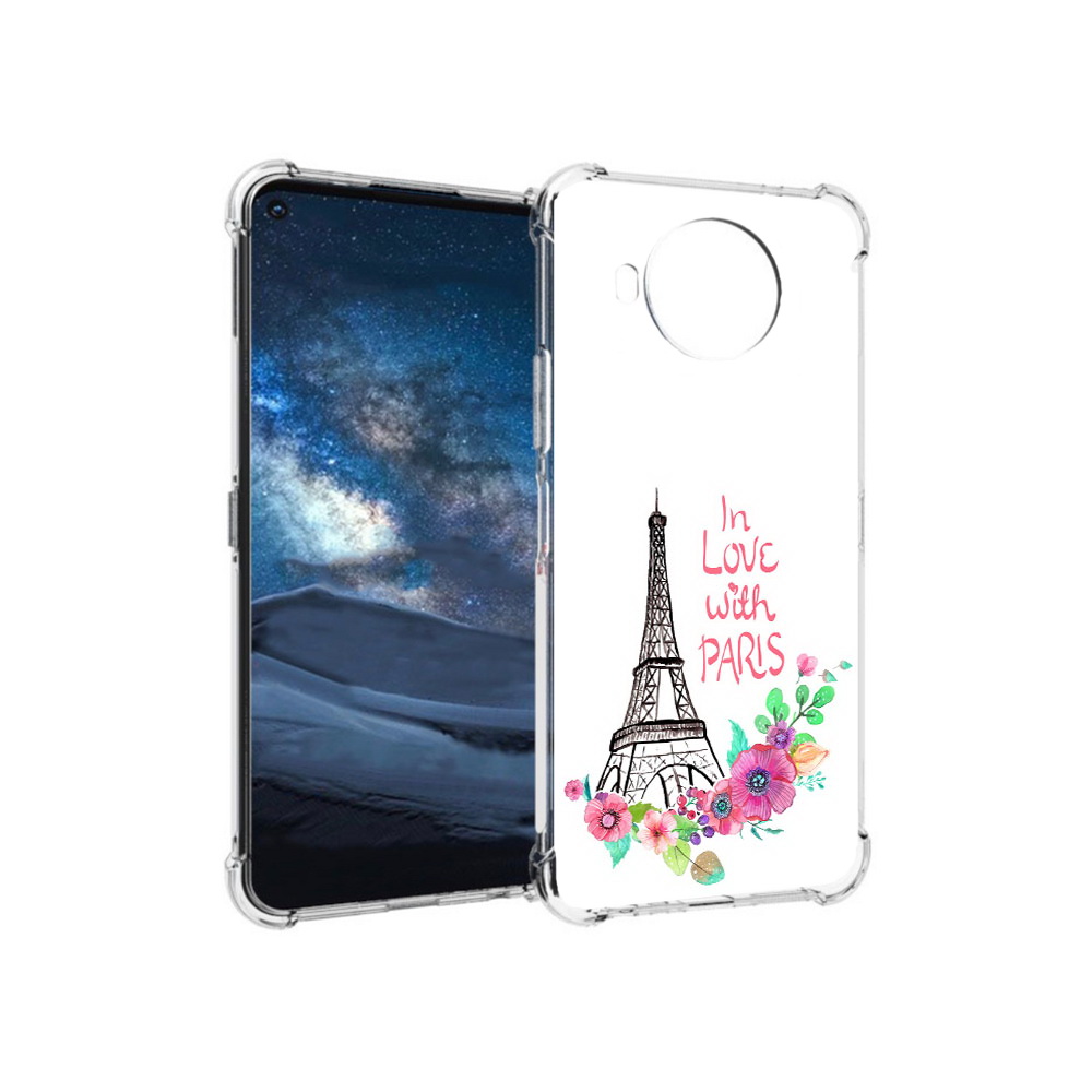 

Чехол MyPads Tocco для Nokia 8.3 любимый париж (PT227053.110.452), Прозрачный, Tocco