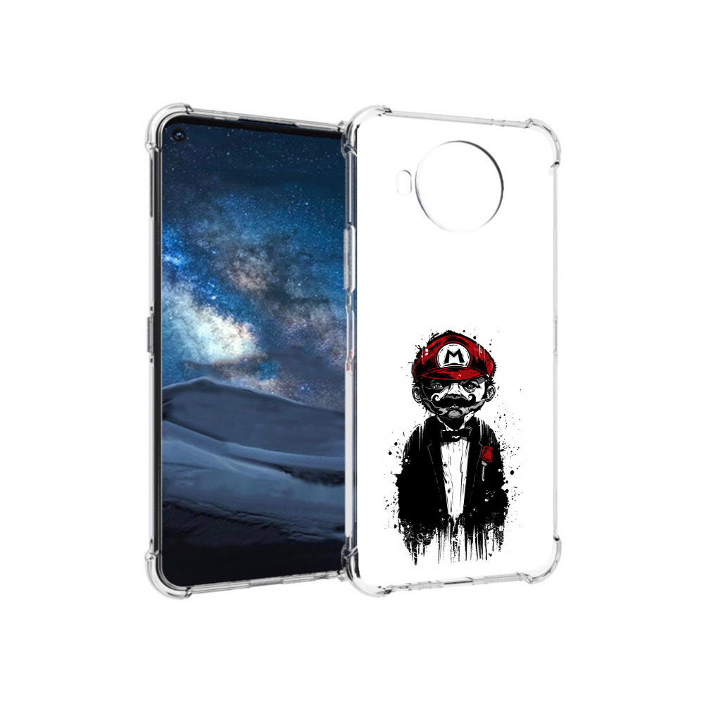 

Чехол MyPads Tocco для Nokia 8.3 марио (PT227053.110.458), Прозрачный, Tocco