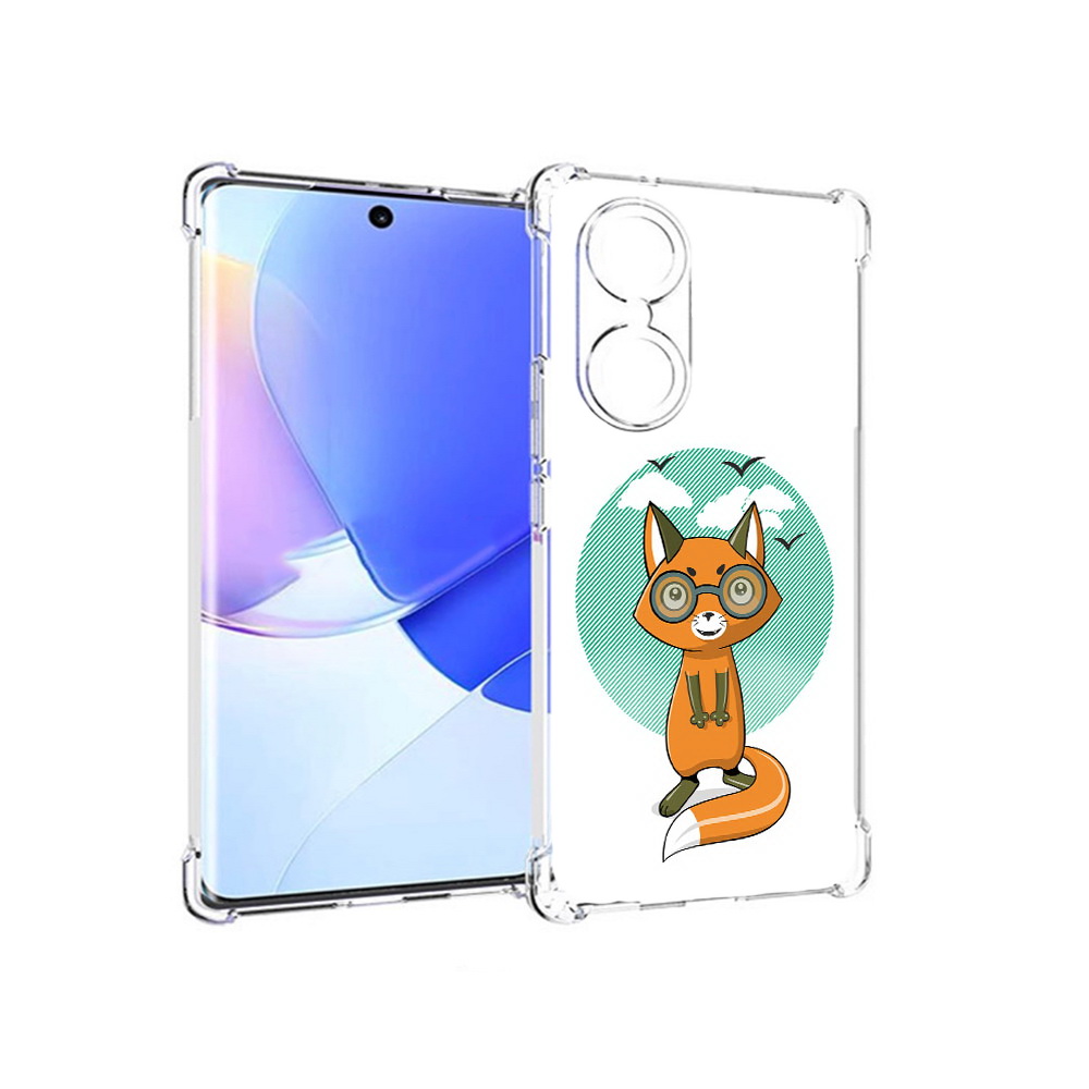 

Чехол MyPads Tocco для Honor 60 задумчивая лиса, Прозрачный, Tocco