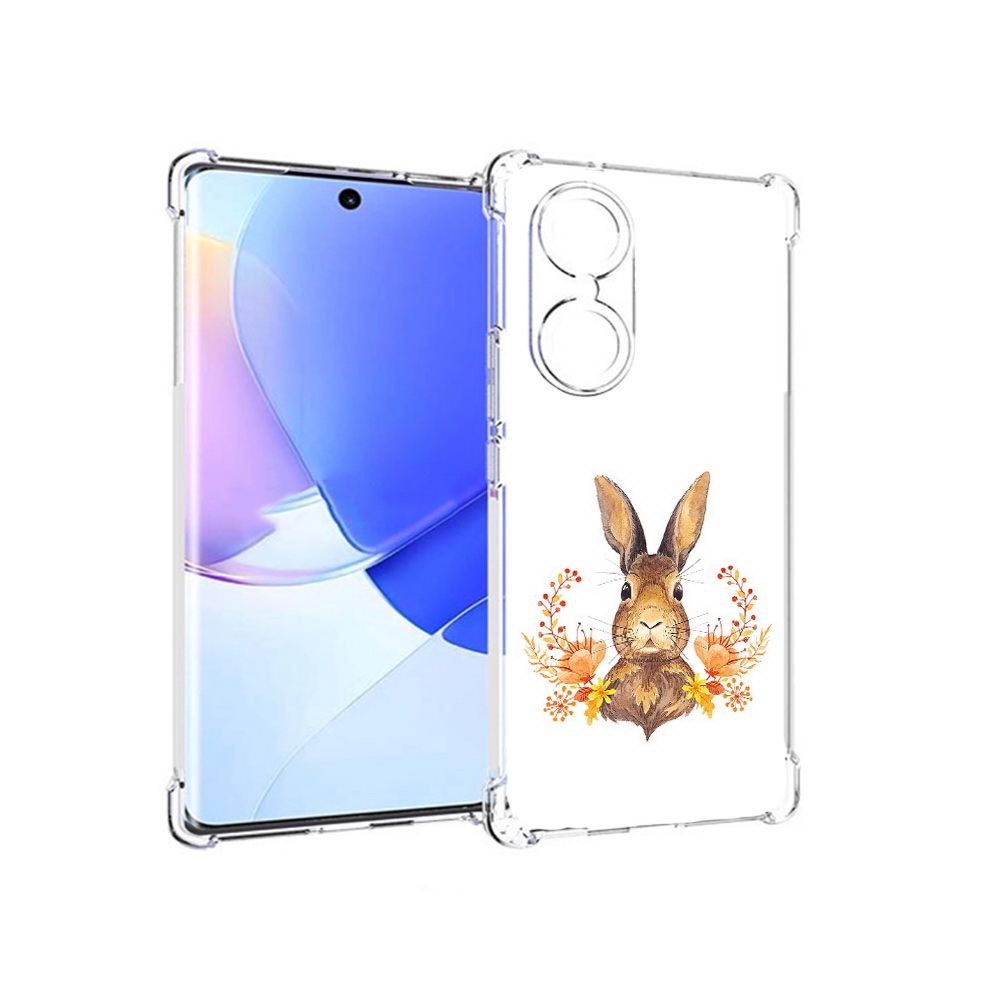 

Чехол MyPads Tocco для Honor 60 зайка в цветах, Прозрачный, Tocco