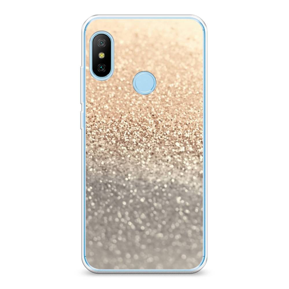 

Силиконовый чехол "Песок золотой рисунок" на Xiaomi Redmi 6 Pro