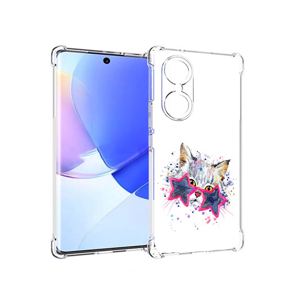 

Чехол MyPads Tocco для Honor 60 звездные очки, Прозрачный, Tocco