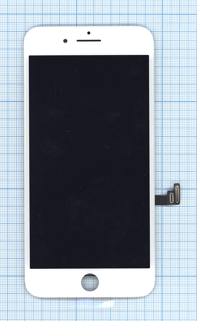Дисплей для iPhone 8 Plus в сборе с тачскрином (Foxconn) белый