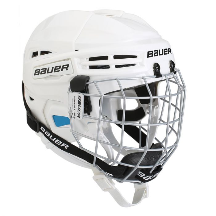 Шлем BAUER PRODIGY COMBO YTH WHT