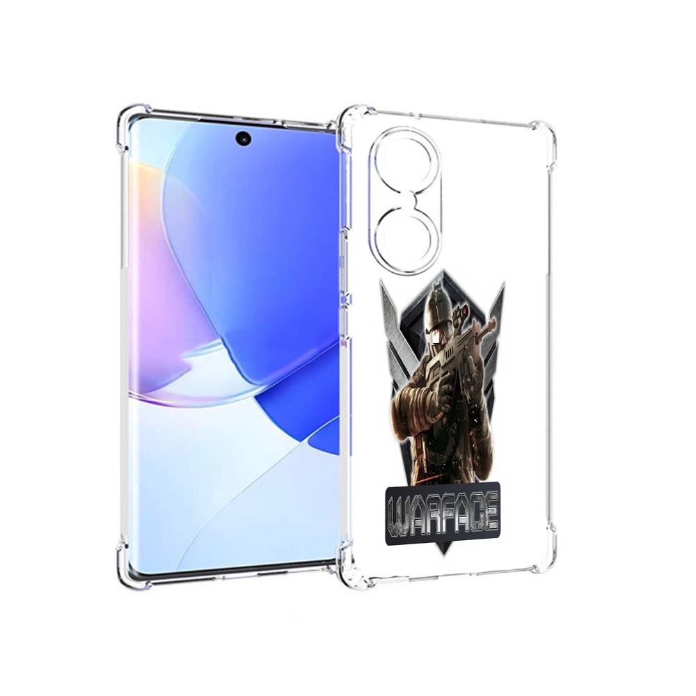 

Чехол MyPads Tocco для Honor 60 игра про войну, Прозрачный, Tocco