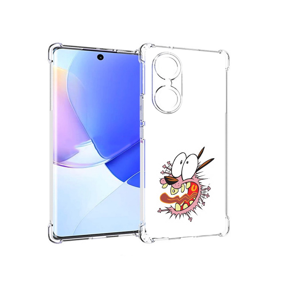 

Чехол MyPads Tocco для Honor 60 испуганный бобик, Прозрачный, Tocco