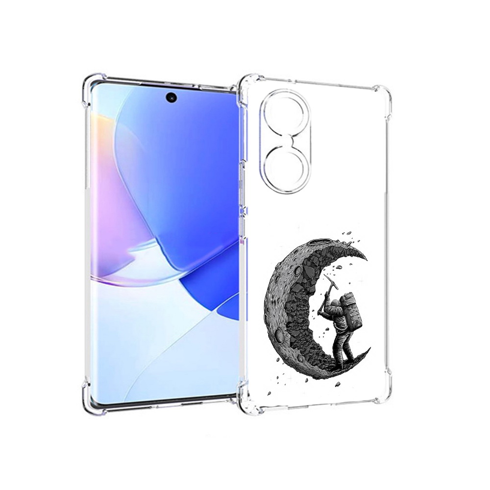 

Чехол MyPads Tocco для Honor 60 камненная луна, Прозрачный, Tocco
