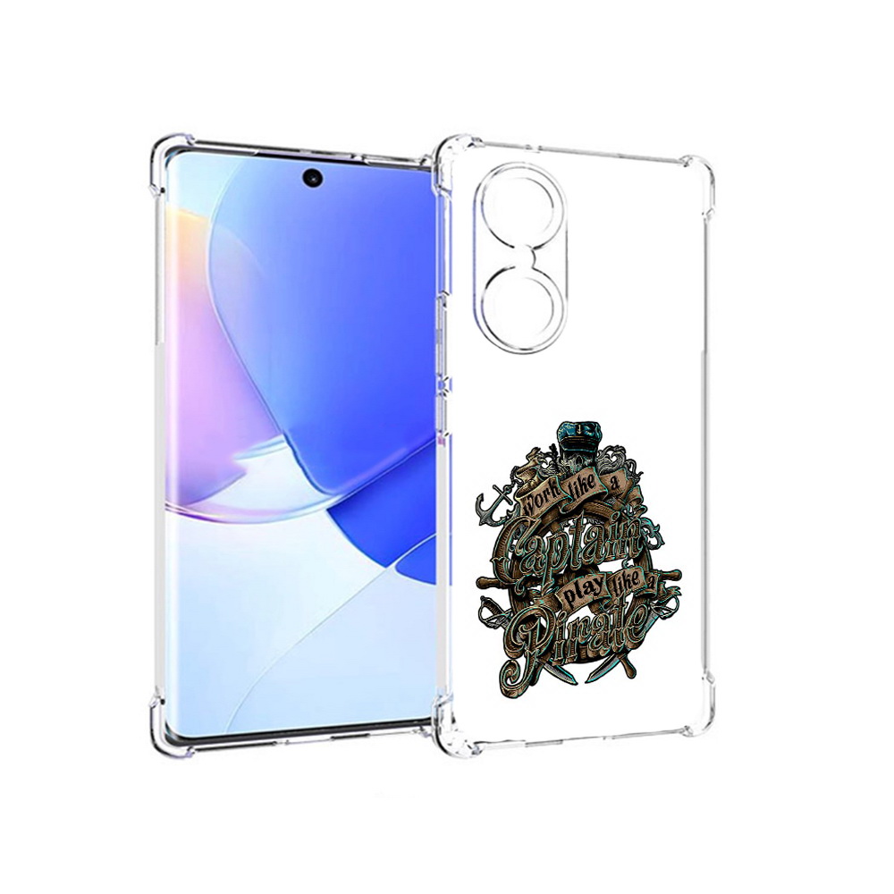 

Чехол MyPads Tocco для Honor 60 капитан пиратов, Прозрачный, Tocco