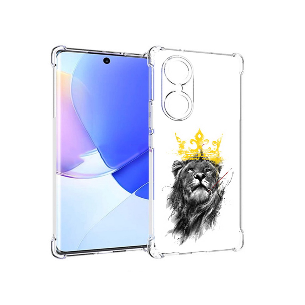 

Чехол MyPads Tocco для Honor 60 король-лев, Прозрачный, Tocco