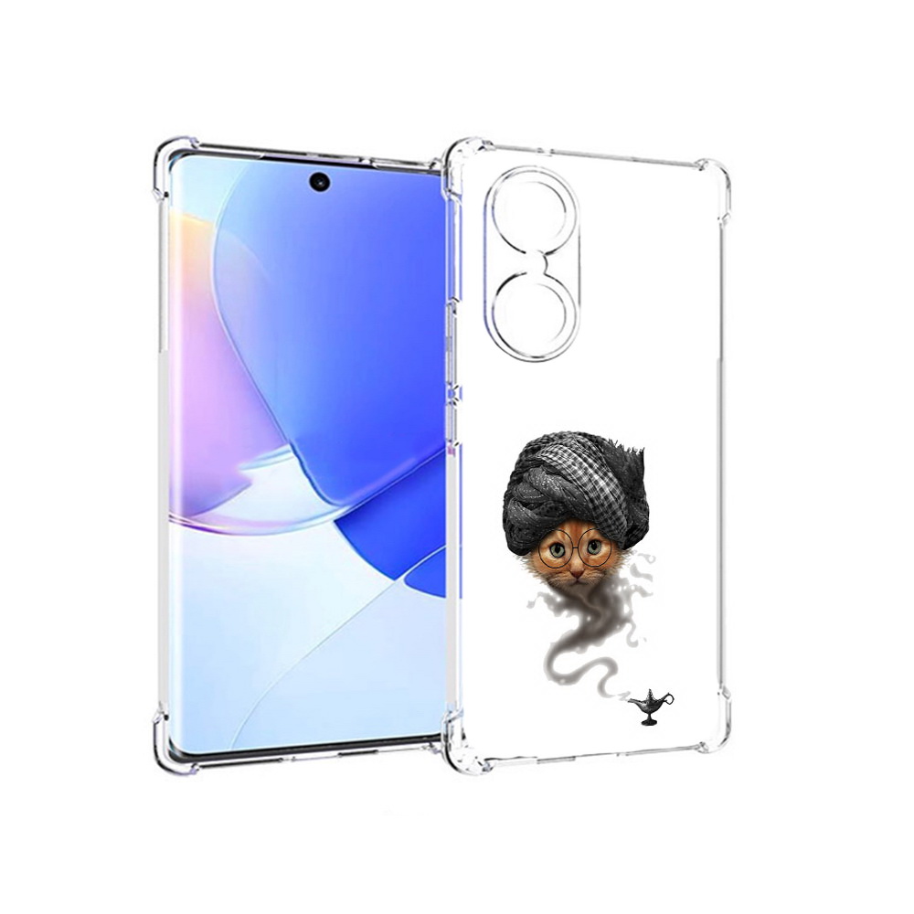 

Чехол MyPads Tocco для Honor 60 кот джин, Прозрачный, Tocco