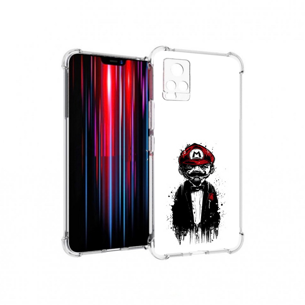 

Чехол MyPads Tocco для Vivo V20 PRO марио (PT226964.386.458), Прозрачный, Tocco