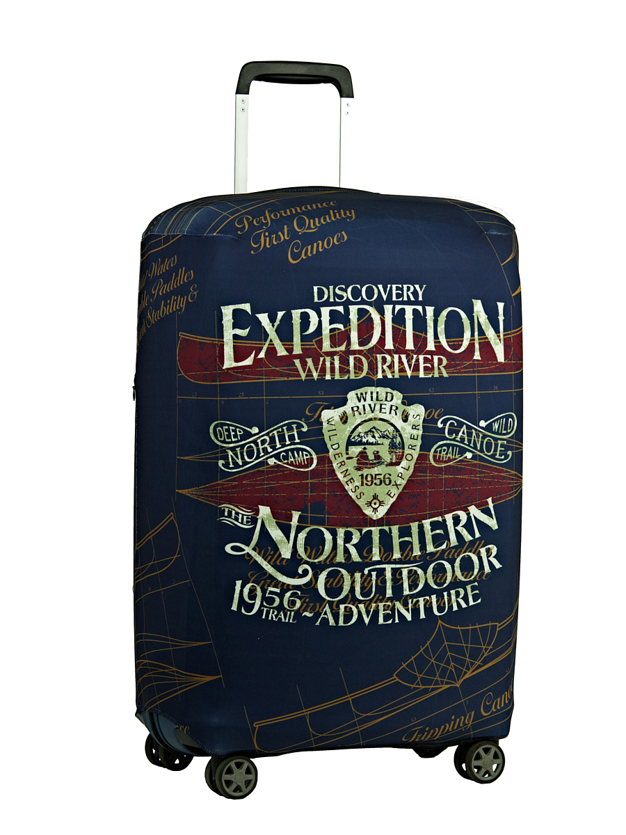 Чехол для чемодана RATEL Expedition синий, L