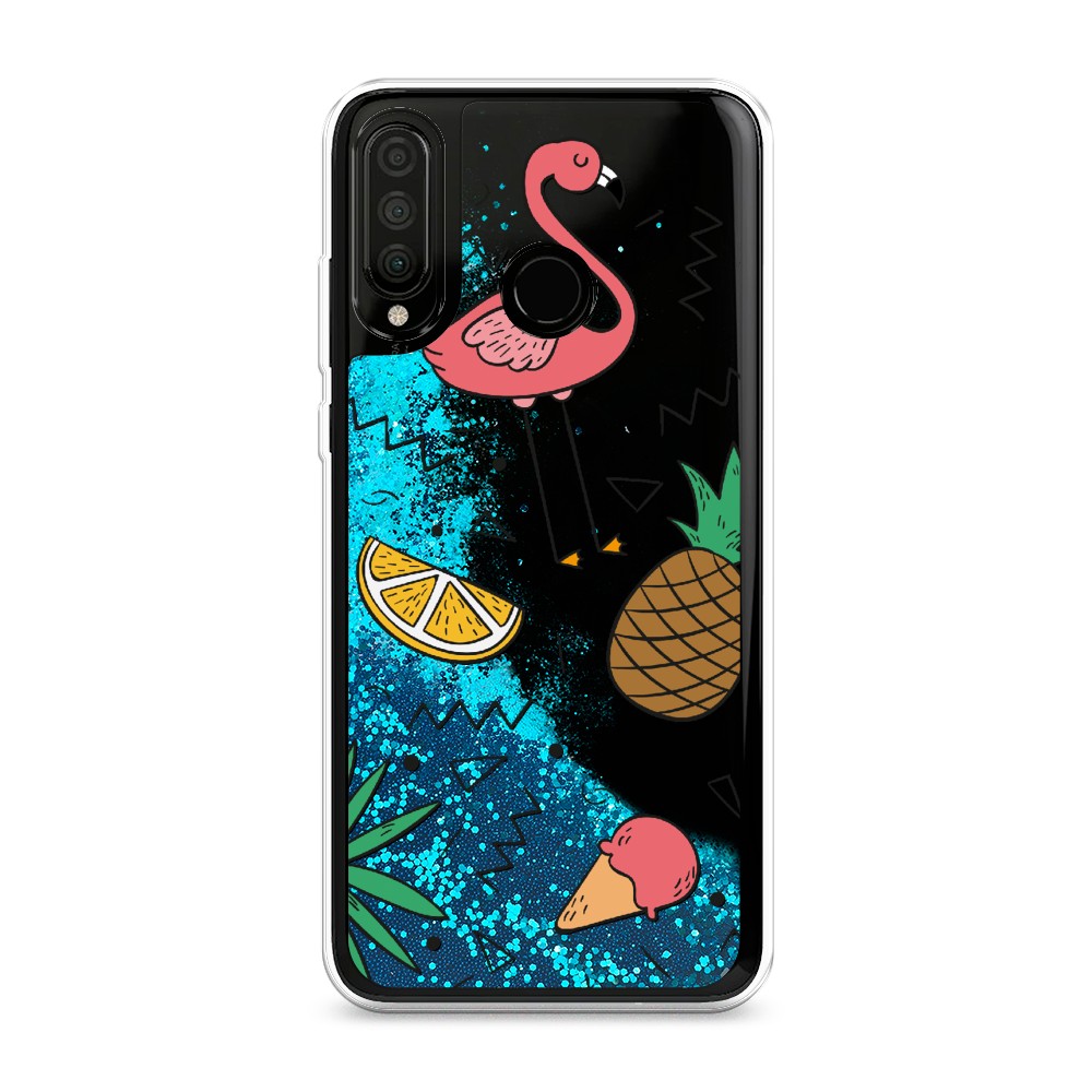 фото Силиконовый чехол "звездочки графика белая" на zte red magic 5s awog