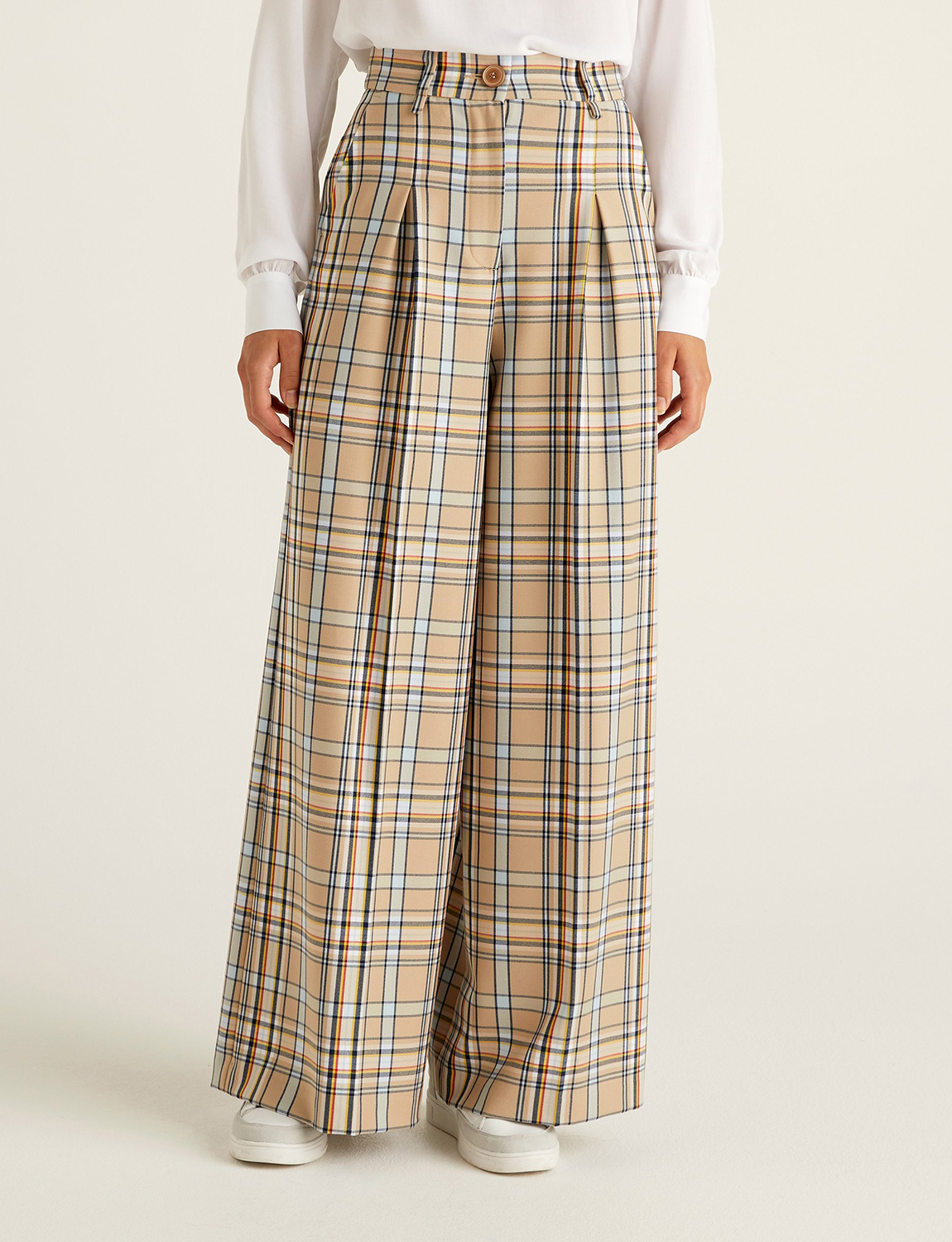 

Брюки женские United Colors of Benetton 21A_46OF55AE3 разноцветные 38, 21A_46OF55AE3