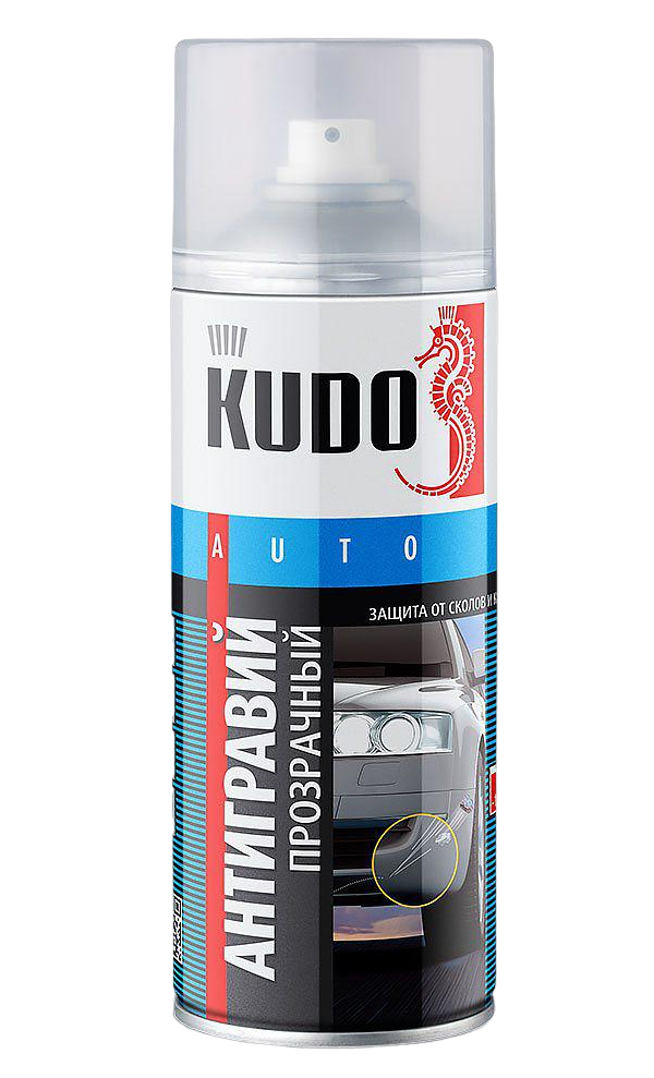 

5220_kudo Антигравий Прозрачный Спрей (520мл) Россия арт. 5220
