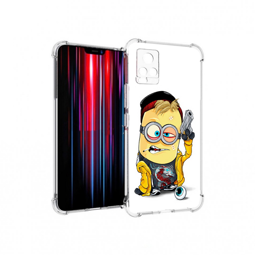 

Чехол MyPads Tocco для Vivo V20 PRO миньон бандит (PT226964.386.475), Прозрачный, Tocco