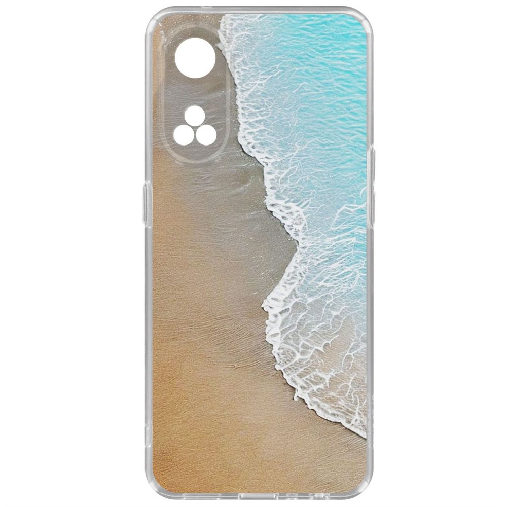 

Чехол-накладка Case Прибой для Oppo Reno8T, Прозрачный