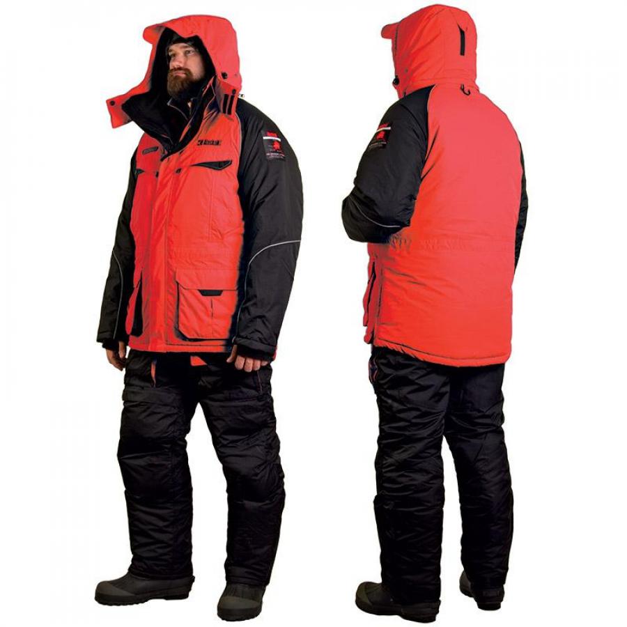 фото Костюм зимний alaskan new polar m красный/черный xl (куртка+полукомбинезон)
