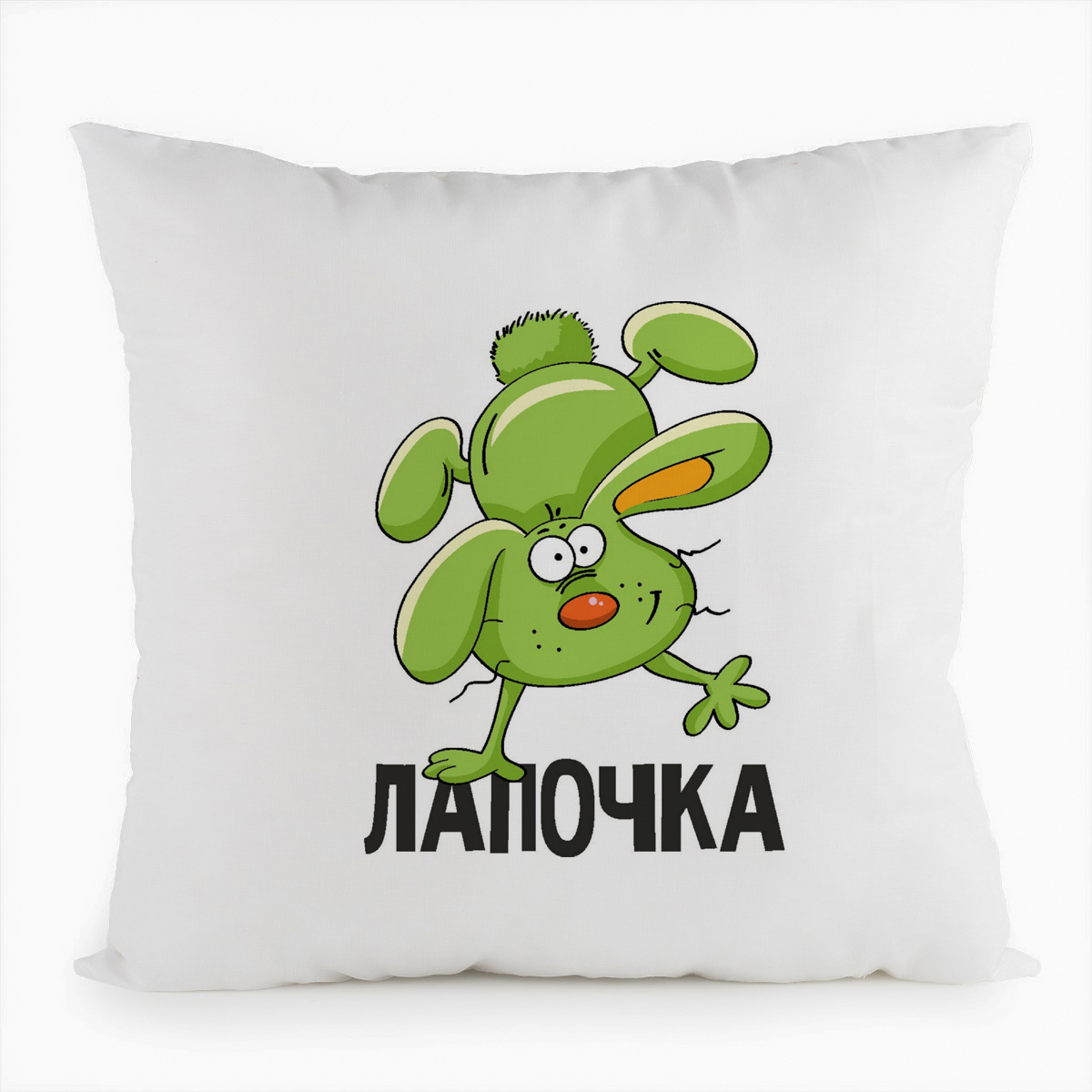 фото Подушка белая coolpodarok лапочка