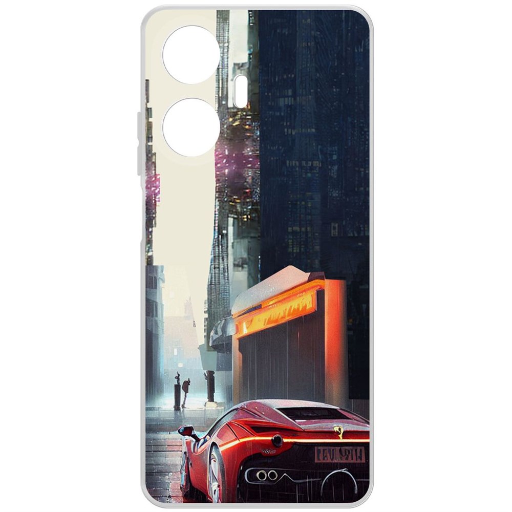 

Чехол-накладка Case Сити для Realme C55, Прозрачный