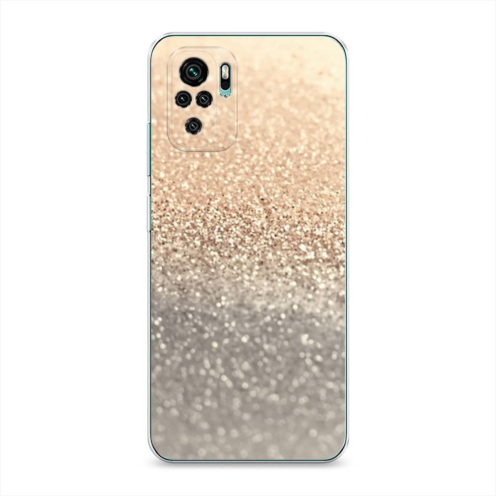 

Силиконовый чехол "Песок золотой рисунок" на Xiaomi Redmi Note 10S