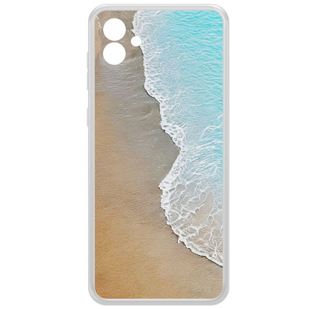 

Чехол-накладка Case Прибой для Samsung Galaxy A04e (A042), Прозрачный