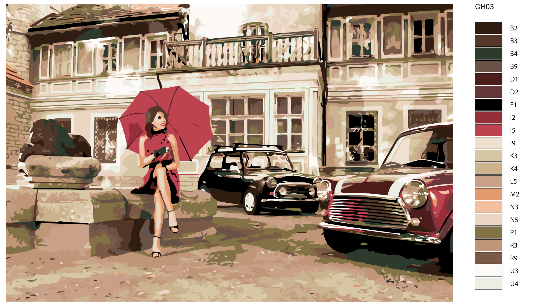 

Картина по номерам, Живопись по номерам, 60 x 90, KTMK-CH03, KTMK-CH03