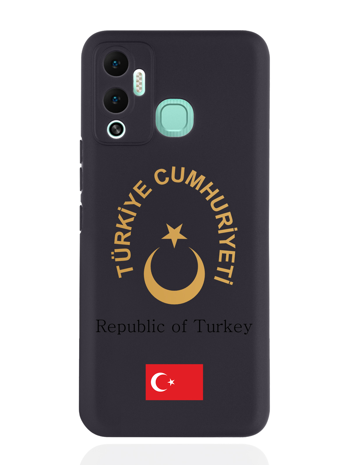 

Чехол SignumCase для Infinix Hot 12 Play Золотой Герб Турции черный, Золотистый;черный