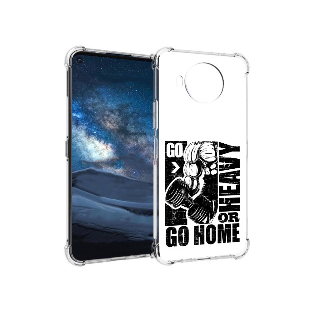 

Чехол MyPads Tocco для Nokia 8.3 накаченные руки (PT227053.110.496), Прозрачный, Tocco