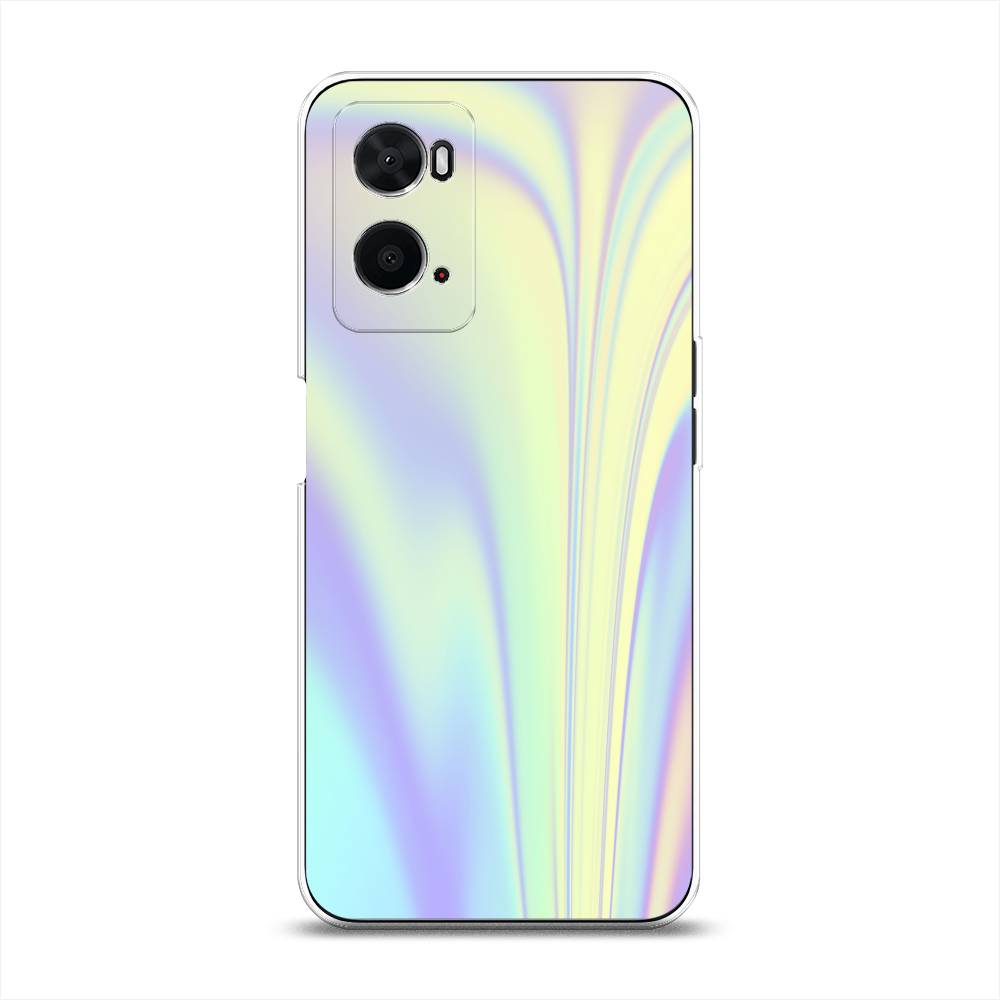 

Силиконовый чехол "Фиолетовая голограмма" на Oppo A36, Фиолетовая голограмма