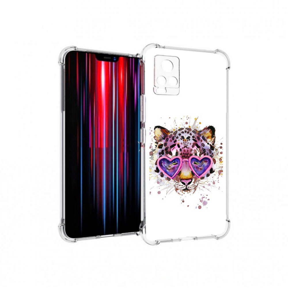

Чехол MyPads Tocco для Vivo V20 PRO модный леопард (PT226964.386.480), Прозрачный, Tocco