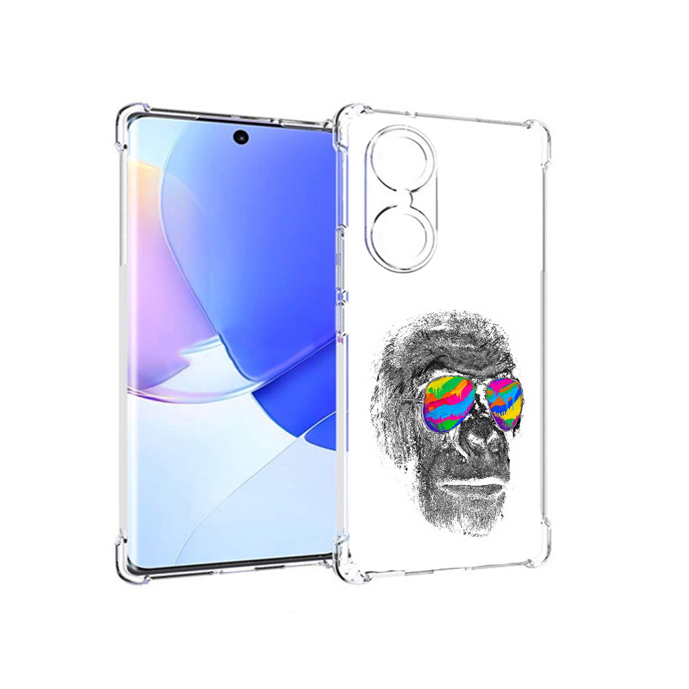 

Чехол MyPads Tocco для Honor 60 крутая обезьяна в очках, Прозрачный, Tocco
