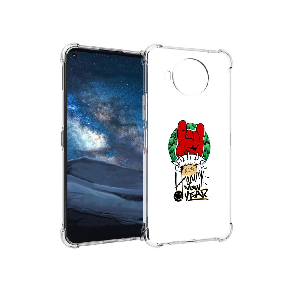 Чехол MyPads Tocco для Nokia 8.3 Гангстер новый год (PT227053.110.53)