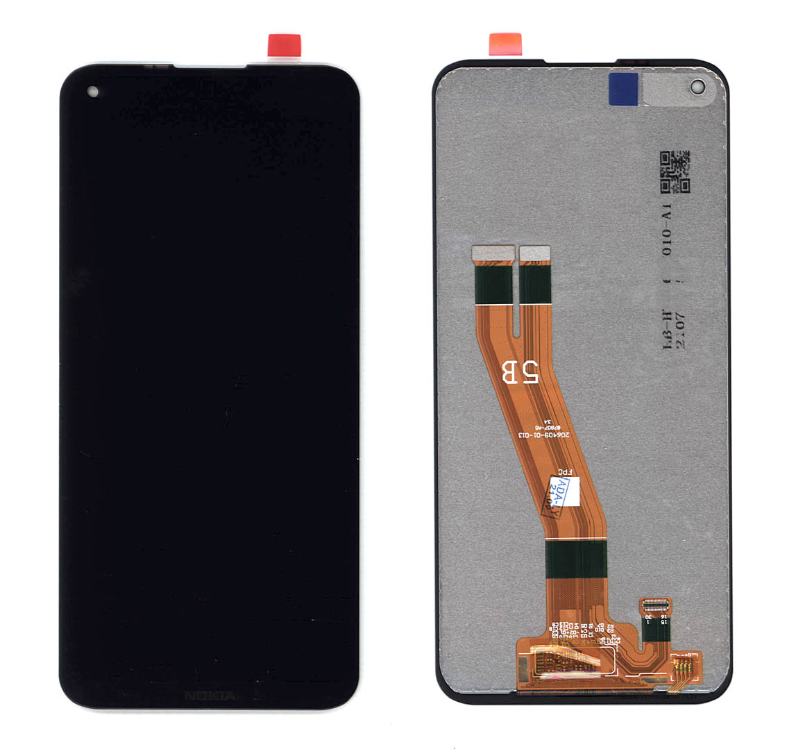 

Дисплей для Nokia 3.4 черный