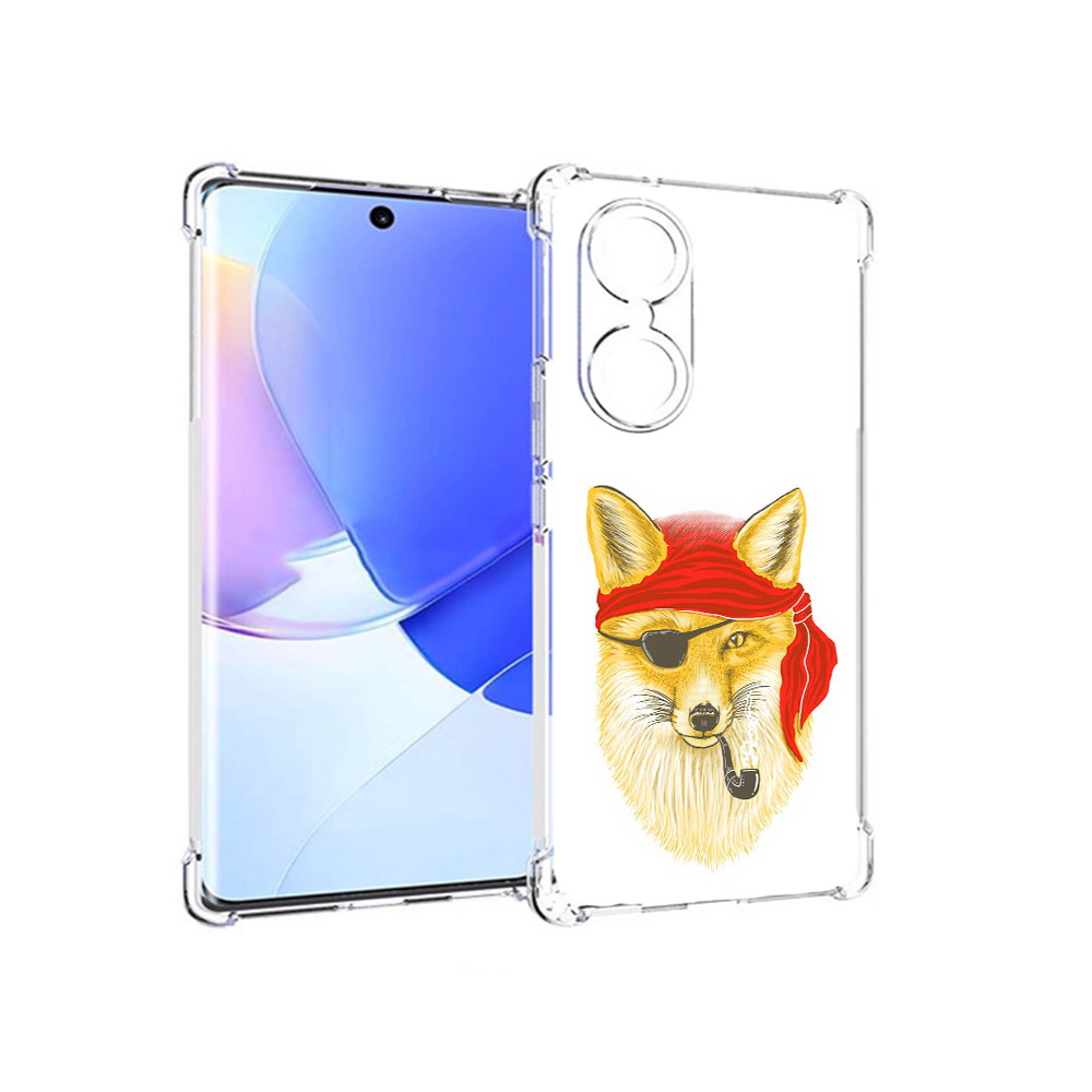 

Чехол MyPads Tocco для Honor 60 лиса-пират, Прозрачный, Tocco