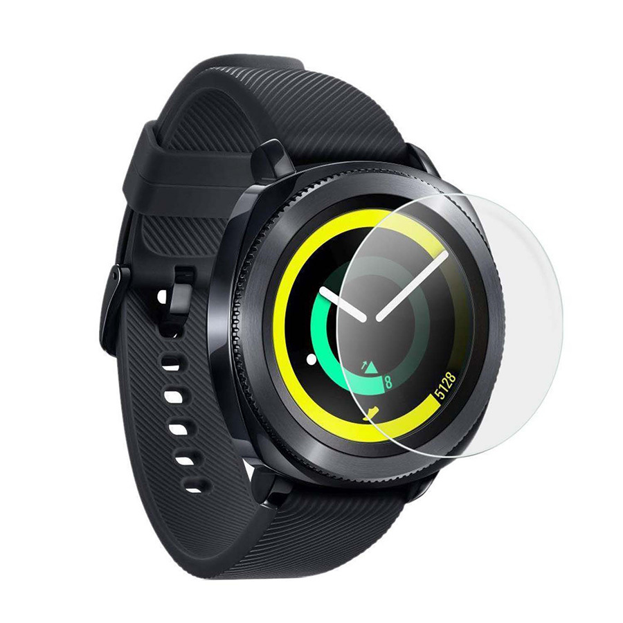 Гидрогелевая защитная пленка на экран смарт-часов Samsung Gear Sport (2 шт.)