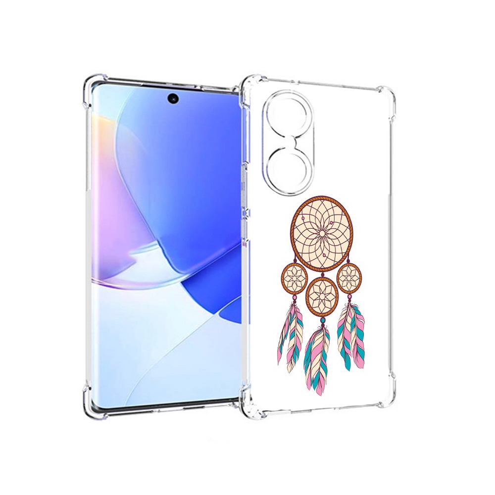 

Чехол MyPads Tocco для Honor 60 ловец снов бежевый, Прозрачный, Tocco