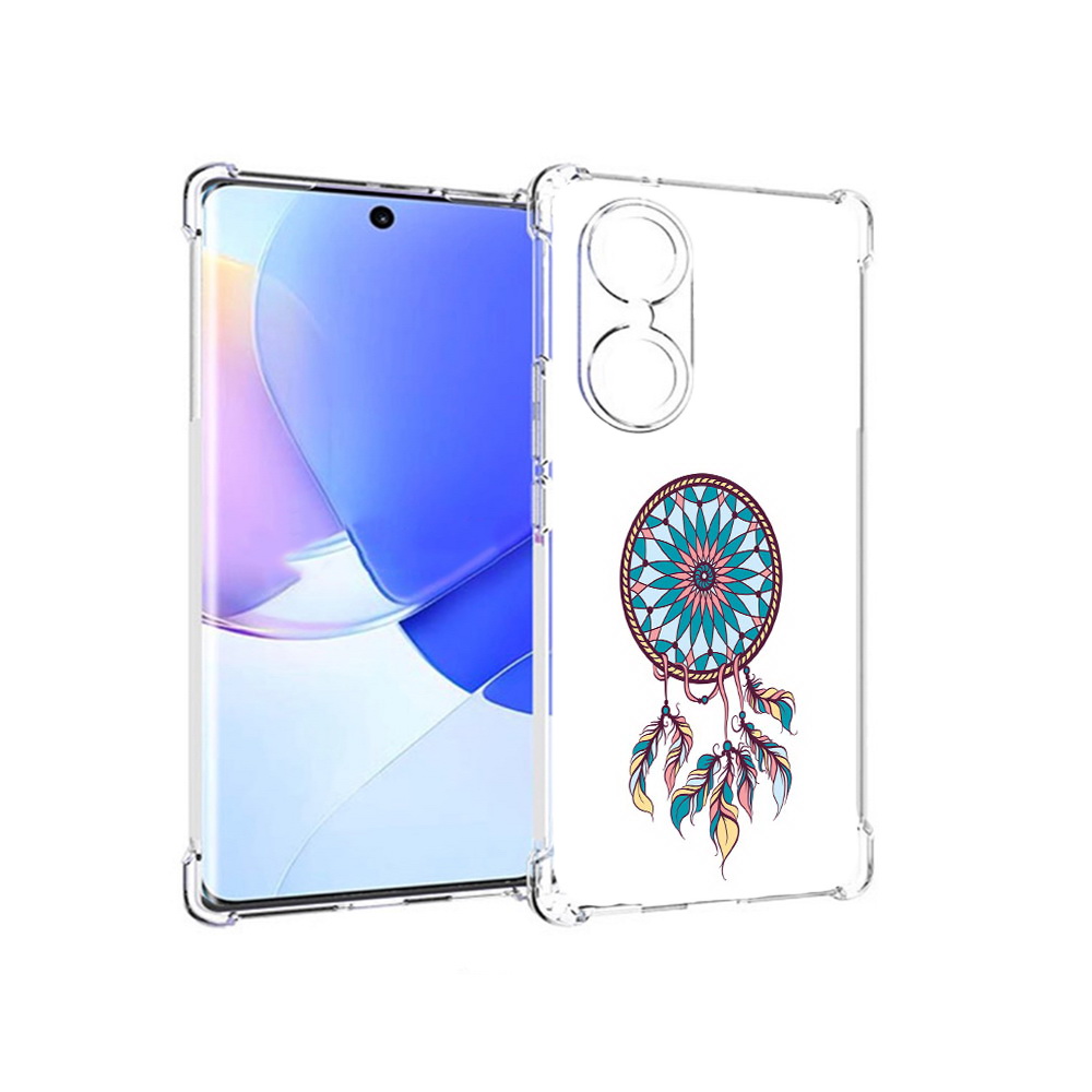

Чехол MyPads Tocco для Honor 60 ловец снов синий, Прозрачный, Tocco
