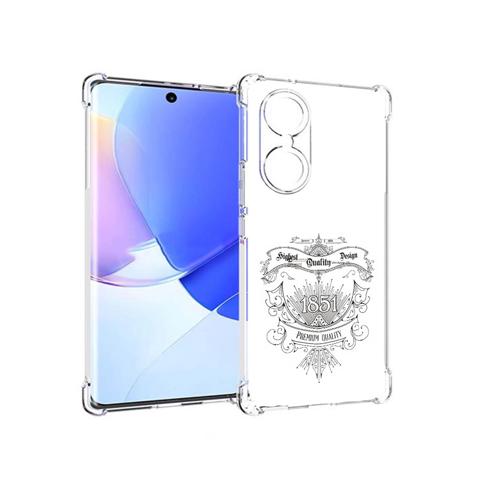 

Чехол MyPads Tocco для Honor 60 логотип 1851 год, Прозрачный, Tocco
