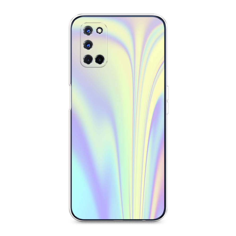 

Силиконовый чехол "Фиолетовая голограмма" на Oppo A72, Фиолетовая голограмма