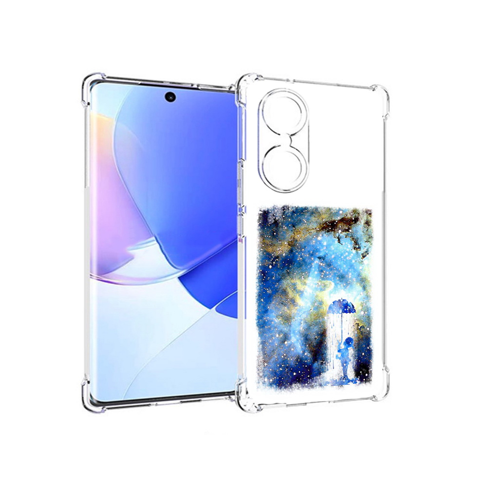 

Чехол MyPads Tocco для Honor 60 мальчик в небе, Прозрачный, Tocco