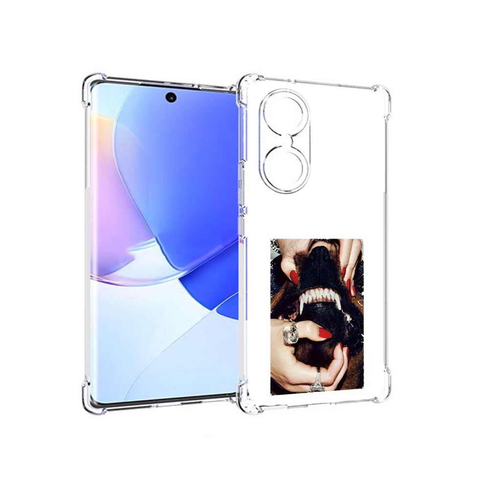 

Чехол MyPads Tocco для Honor 60 маникюр, Прозрачный, Tocco