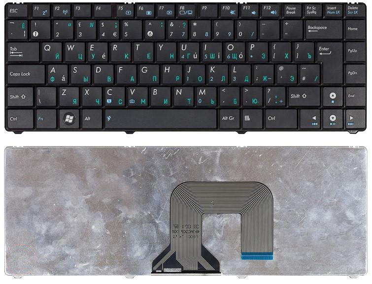Клавиатура для ноутбука Asus N20 N20A N20H черная