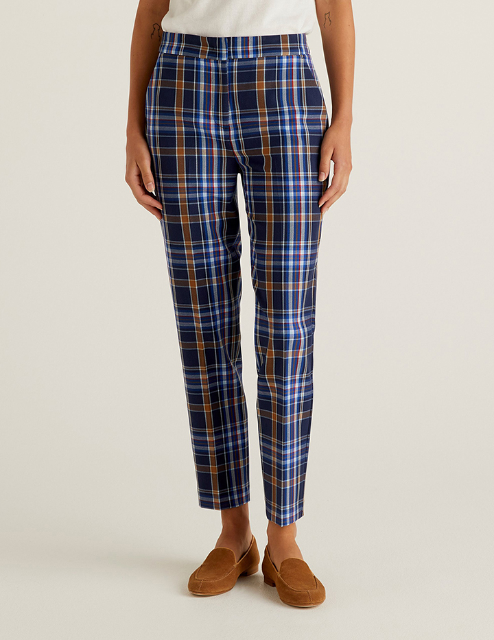 

Брюки женские United Colors of Benetton 21A_46OFDF001 разноцветные 38 DE, 21A_46OFDF001