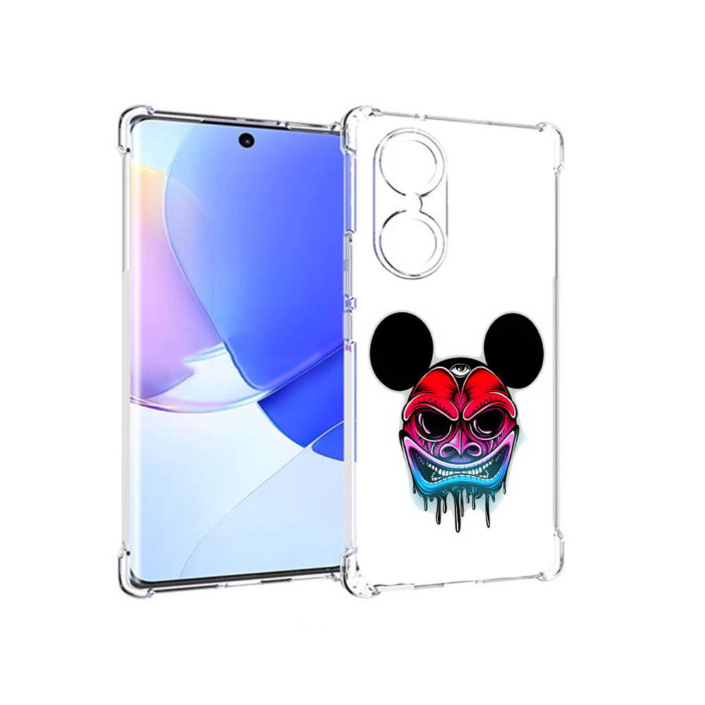 

Чехол MyPads Tocco для Honor 60 микки в маске, Прозрачный, Tocco
