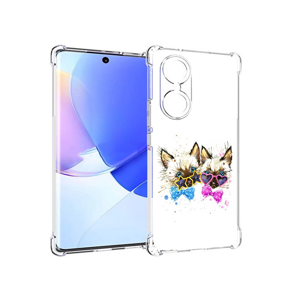 

Чехол MyPads Tocco для Honor 60 милые котята, Прозрачный, Tocco