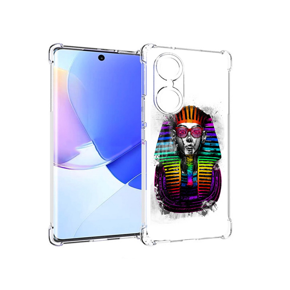 

Чехол MyPads Tocco для Honor 60 модная богиня, Прозрачный, Tocco